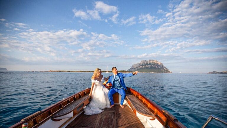 Eventi speciali -Matrimonio in barca - Porto San Paolo