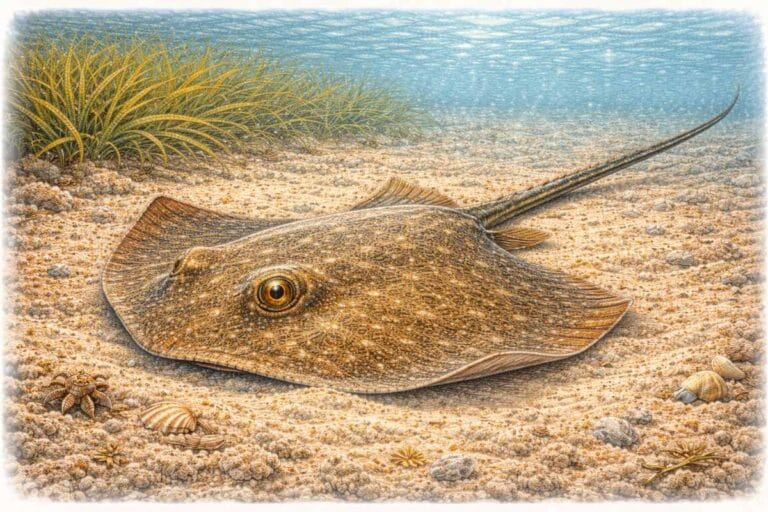 Illustrazione trigone maculato